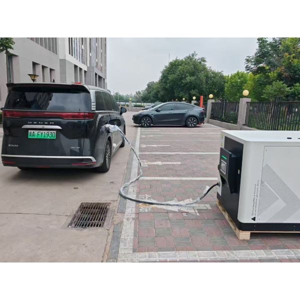 60kW DC Fast EV Charging Station with 60kWh Energy Storage On/Off-Grid Hybrid System