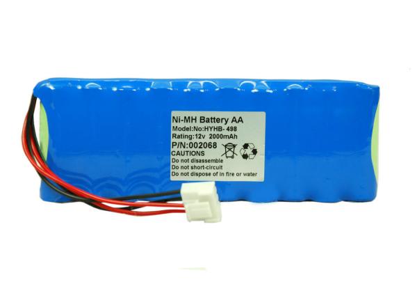 12V Nimh Battery 2000mAh ECG Battery For KADEY YASEN ECG-901A ECG-901 YITAI SXD-1A