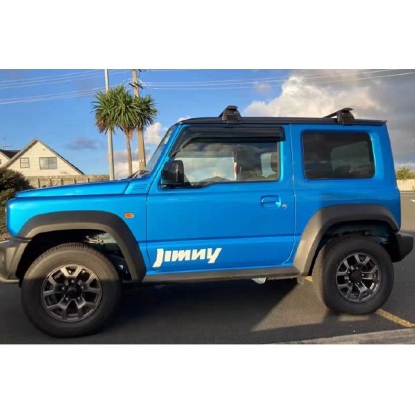 Black Aluminum Roof Rack Cross Bars car top luggage rack for Isuzu Jimny 2020