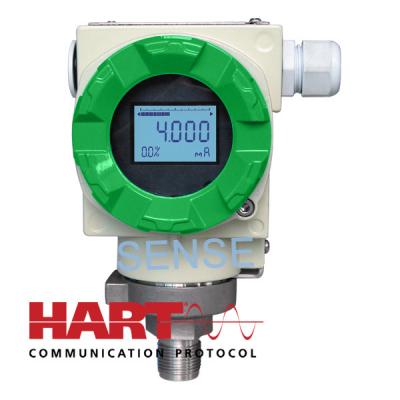 Hart Protocols Industrial Pressure Transmitter IP65 12-45V DC