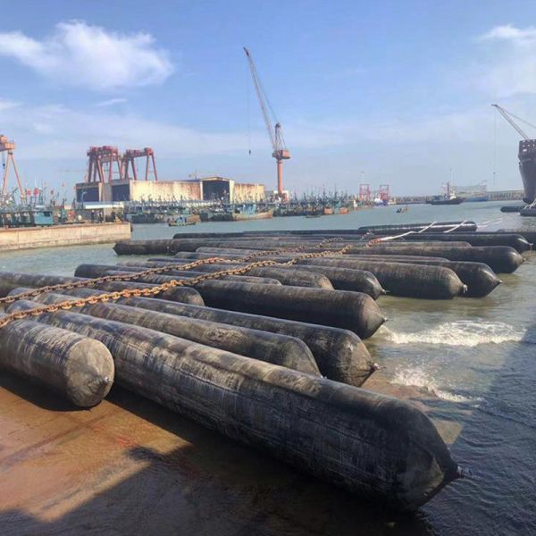 Marine Grade Ship Launching Balloon Shock Absorbing UV Resistant Efficient