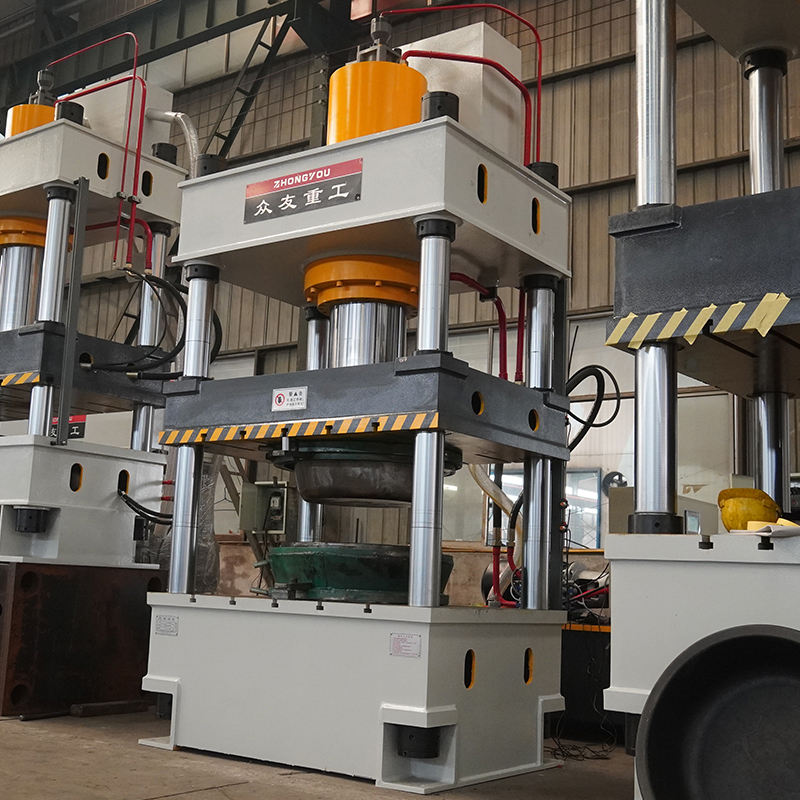 315 Ton Four-column Three-beam Hydraulic Press  YQ32  PP PE PVC Plastic Basin Moulding Machine