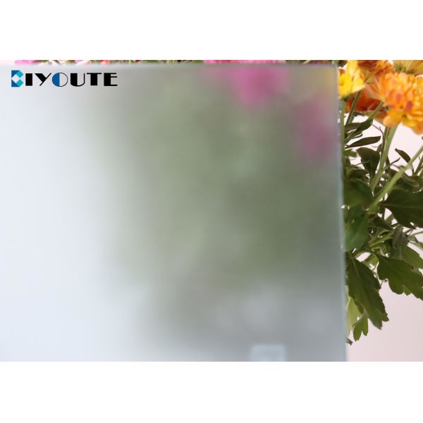 Frosted Satin Acid Etched Glass 3mm-12mm CE Certified