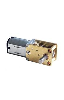 Electronic Door Lock Metal Gearbox Worm DC Motor 12mm Biaxial High Torque