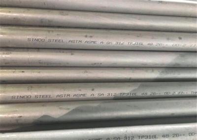 Professional  SS Seamless Pipe , 316 Stainless Tube ASTM A312 Size Custom