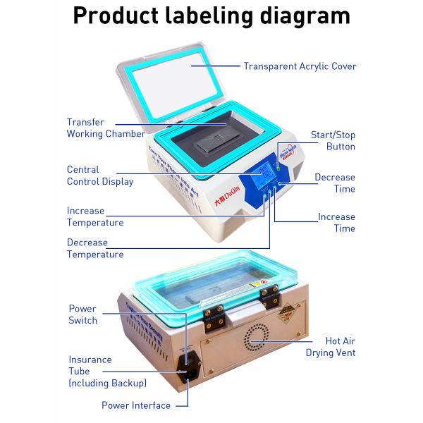 Universal-Mold 3D Sublimation Machine For Phone Case Printing – Fit All Phone Models