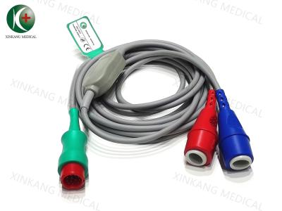 IBP Transducer Adapter Cable Disposable 2.5 Meters for Patient Monitors