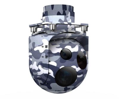 Sistema óptico EO/IR do sensor do Multi sensor D380 electro com a câmera do IR/HD e o LRF