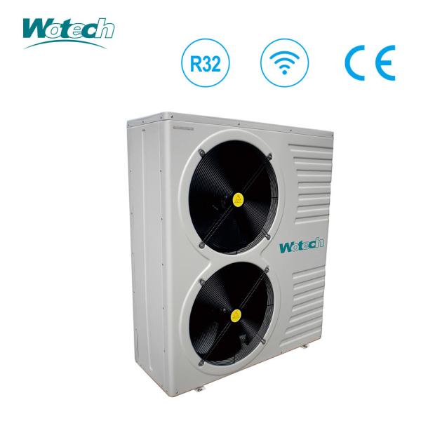 Energia 26kw R32 bomba de calor monobloco para piscinas domésticas aquecimento e arrefecimento de água