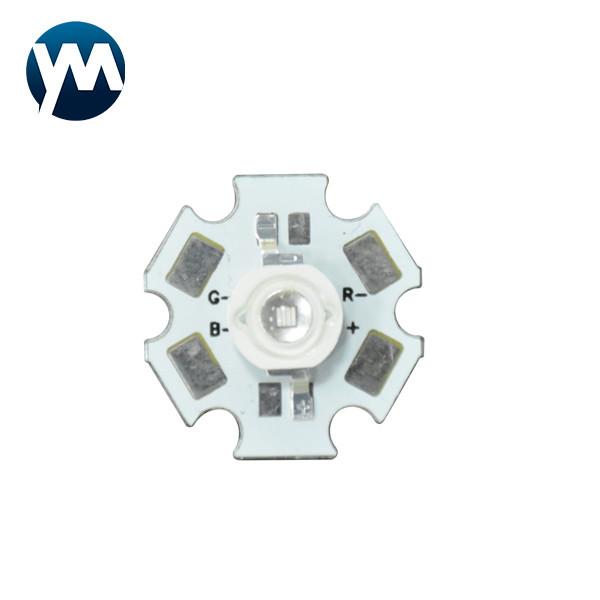 Lâmpada ultravioleta da placa de alumínio de imitação UV UV do lúmen 20mm da luz do diodo emissor de luz do diodo emissor de luz SMD 3W
