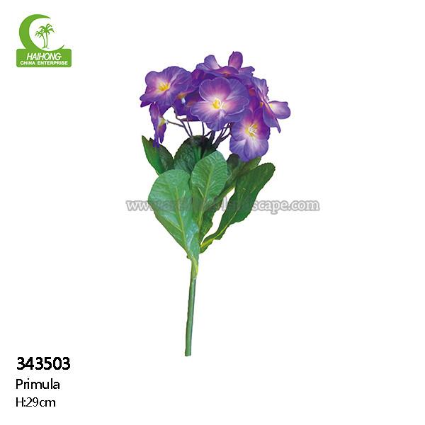 Tamanho pequeno nenhumas flores artificiais de nutrição do toque real de 29cm para o partido