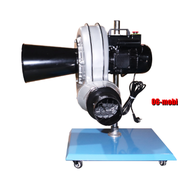 High Pressure Centrifugal Fan Adjustable Height Stainless Column Mobile Blower