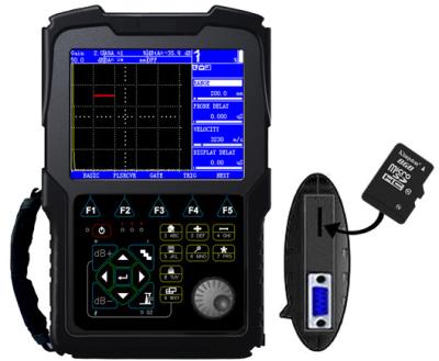 Detector ultrassônico portátil da falha do cartão do SD uma varredura FD600 da varredura B de baixo nível de ruído