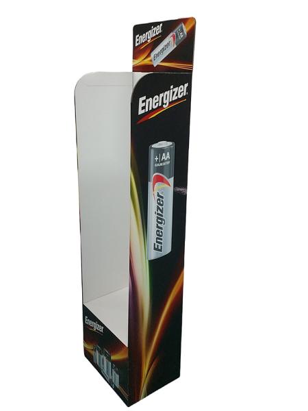 Retail Cardboard Hook Display Stand Corrugated Point Of Purchase Displays