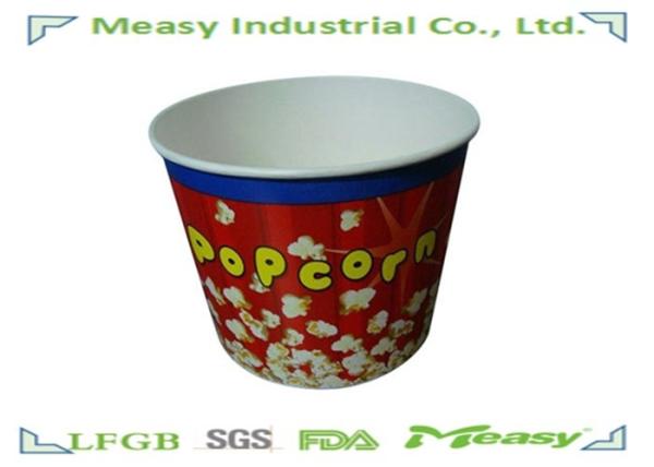 130oz  24oz Printed Popcorn Boxes With Custom Pattern Printed