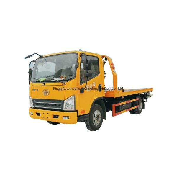 Dongfeng 3ton/5ton Light Duty Flatbed Tow Truck with 8.25r20 Tires and Fuel Efficiency