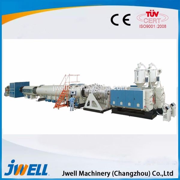 Jwell HDPE water supply/ gas Pipe extruder