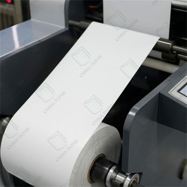 White Blue Yellow Glassine Base Paper Or One Side Coated Silicone Glassine Paper For Label Paper Making