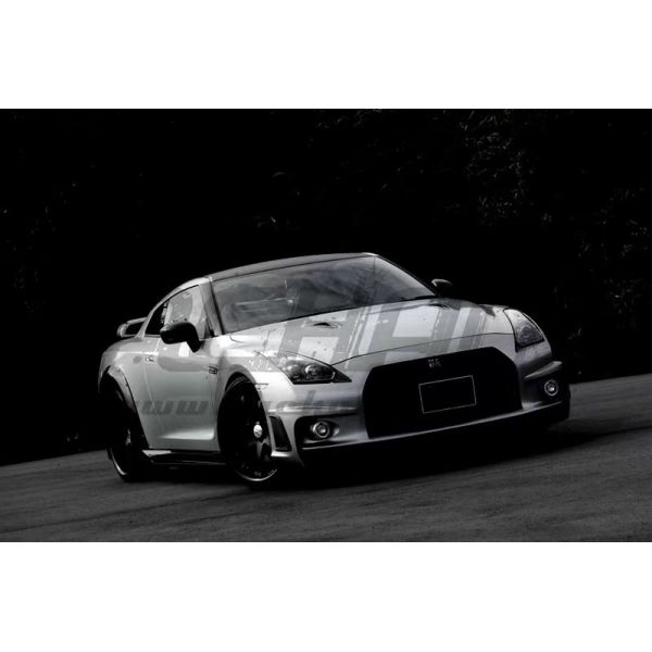 VILSIDE Style Nissan 350z Wide Body Kit 2003 - 2008 GTR 350z Kbd Front Bumper