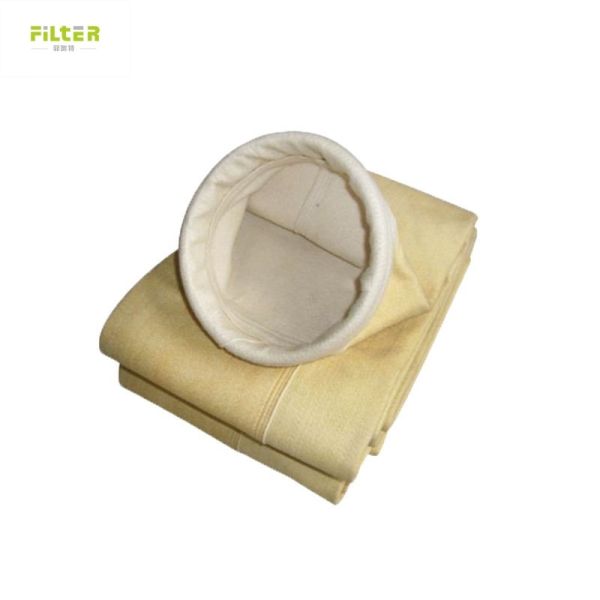 100% Industrial Felt Filter Bags 550gsm Nomex Filter Sleeves with PTFE membrane