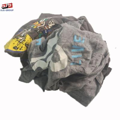 Nenhum sujo misturado colore a camisa Rags For Wiping do algodão T de 95%