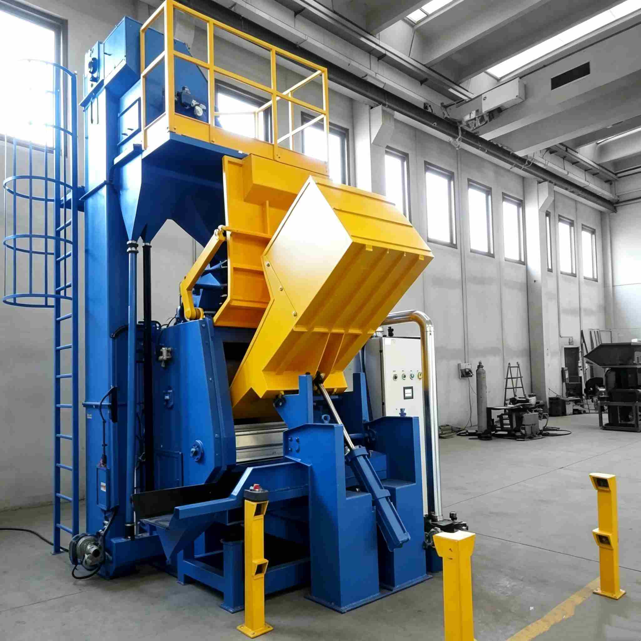 Drum Shot Blasting Machine Providing Consistent and Thorough Cleaning of Metal