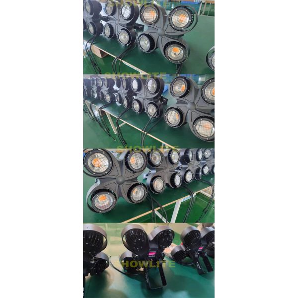 IP65 водоустойчивое СИД 400W In1 4Eyes теплые/холодные белые 2 привело свет цвета СИД света аудитории теплый белый более слепой