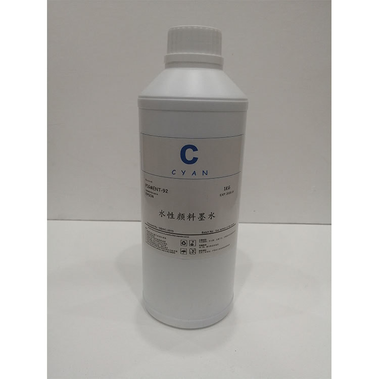 1L/bottle Big-Color DTG Printing Textile Pigment Ink with White Ink