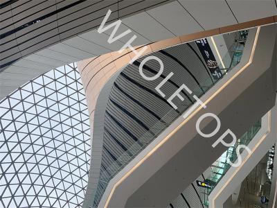 Square Round Slotted Holes 4.0mm Hyperbolic House Facade Panels 800×800mm
