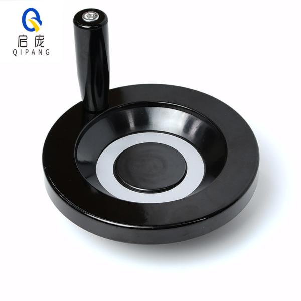 Diameter 100mm Screw Nut Machine Handwheel With Handle