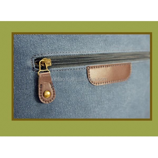 Promotional high quality Folding men canvas bag cotton portable informal casual tote handbag for traveling