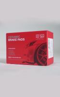 Un ensemble de plaquettes de freinage Akebono compatible pour la position avant des véhicules Nissan