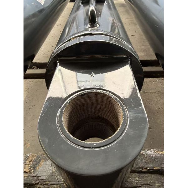 High Tonnage Customized Hydraulic Piston Cylinder Double Acting With Hard Chrome Plated Surface