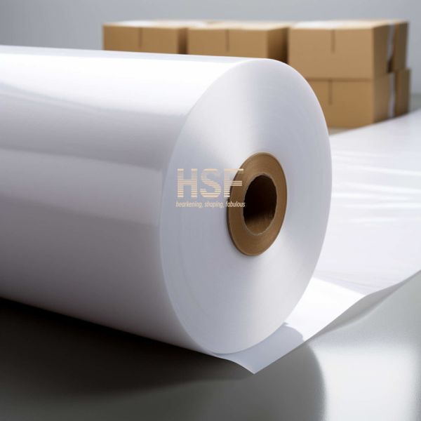 Film de libération en silicone revêtu de polypropylène moulé de couleur naturelle de 40 μm pour les emballages alimentaires, médicaux et industriels