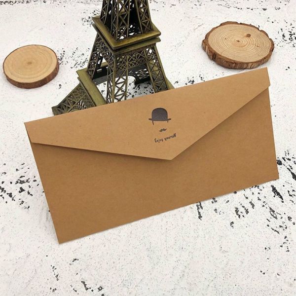 5x6 UV Printing Greeting Thank You Gift Card Envelopes Customized Logo