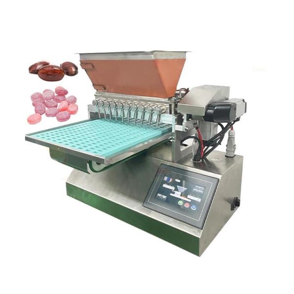 Table Top Multivitamin Jelly Production Mini Gummy Depositor Caramel Small Candy Make Machine Price