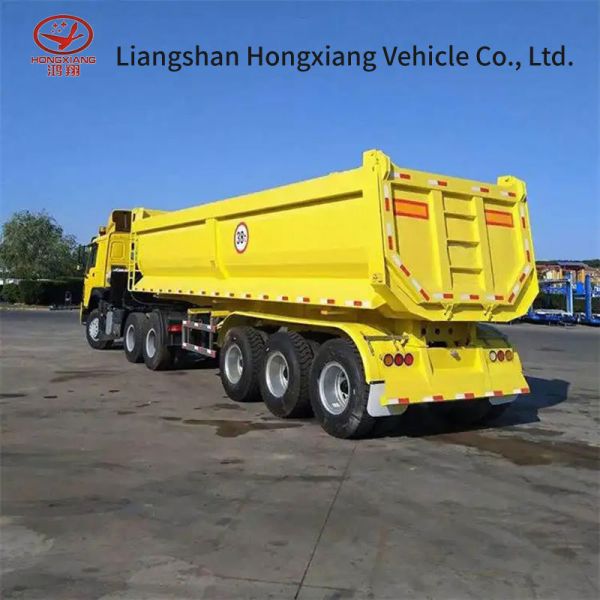 Customization Low Bed Truck Semi Trailer for Trucks Spare Parts