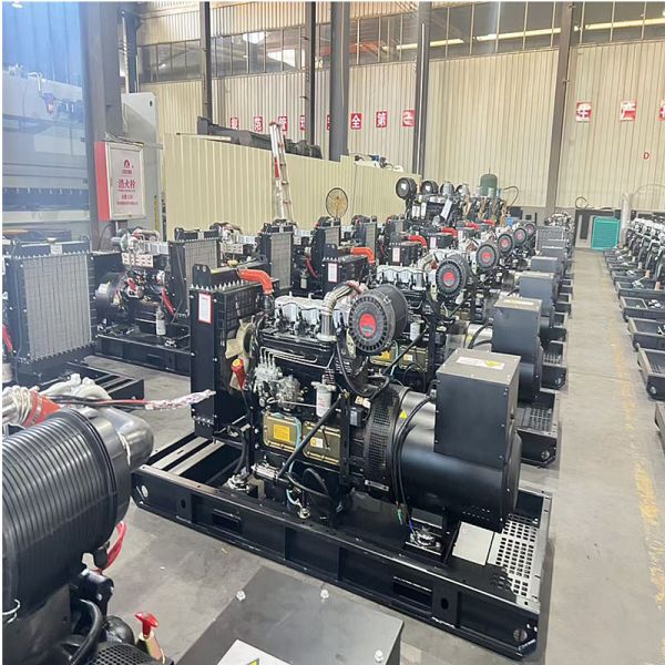 Diesel Engine Generator Set Withstand Harsh Environments Diesel AC Generator Open Type Diesel Generator