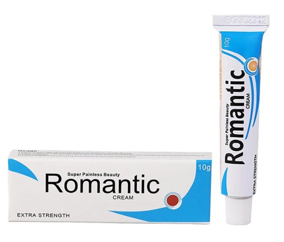 Romantic Micro Needle Piercing Numb Cream 10g No Pain Tattoo Cream