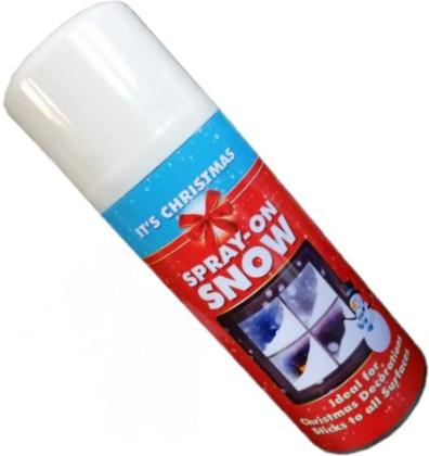 Multiscene Christmas Artificial Spray Snow Odorless Window Spray Snow