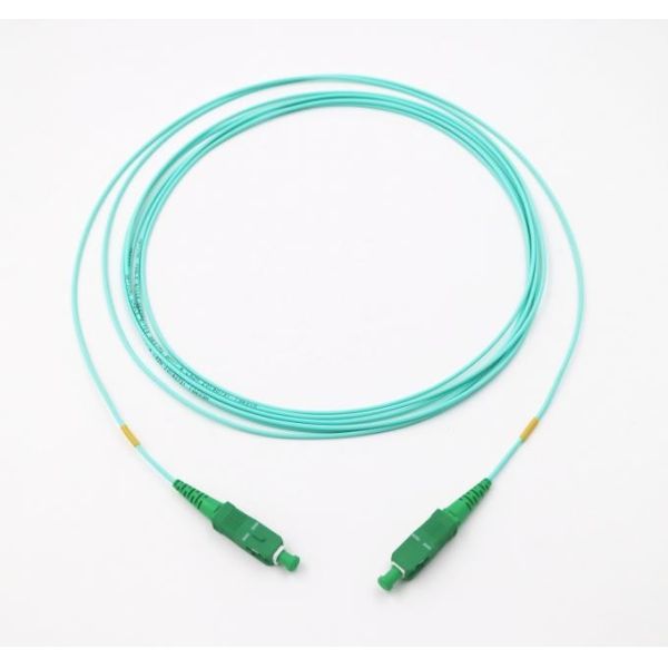 Sc Apc Aqua 3m FTTH OM3 симплексный к гибким проводам Sc Apc