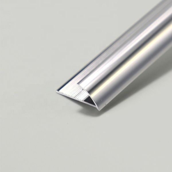 Polished 8mm Brushed Chrome Tile Trim ISO9001