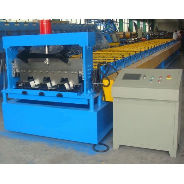 0.6-1.5mm Steel Ribbed Panel Floor Decking Cold Roll Forming Machine Equipment