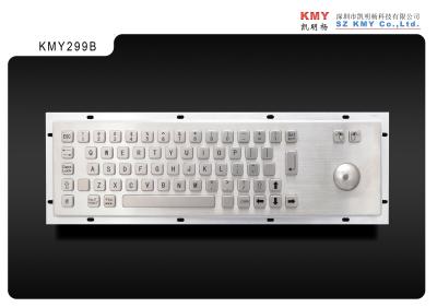 Le kiosque d'embarquement de support de panneau imperméabilisent le clavier en métal d'acier inoxydable avec le dispositif de pointage