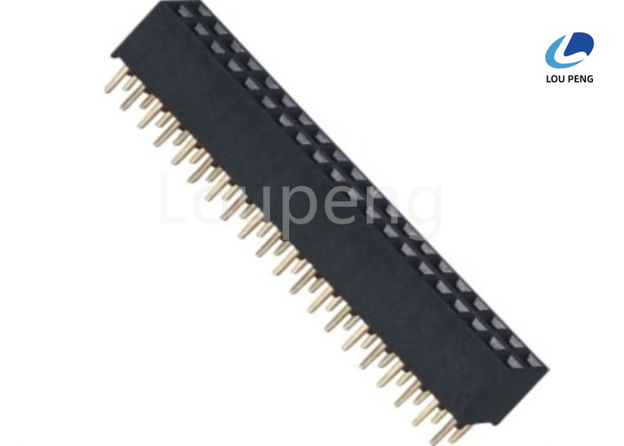 2 To 40Pin Female Header Pin Connector Built Using PA6T 30 Percent Glass Fiber Ensuring Long Term Electrical Reliability