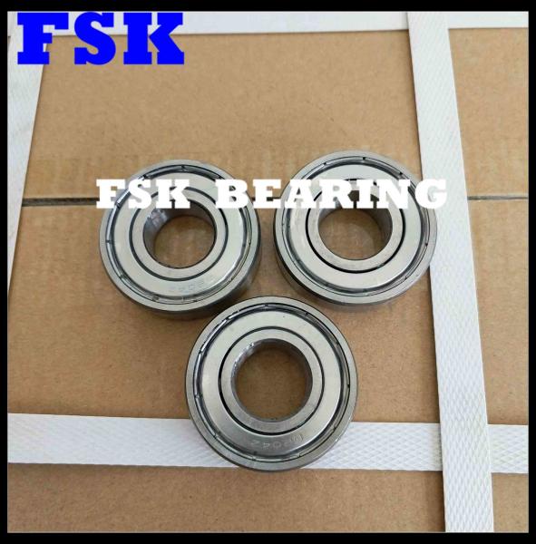 Miniature 6204 ZZ 80204 Motor Bearing Water Pump Bearing Chrome Steel / Carbon Steel