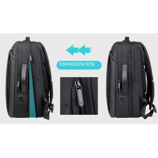 Удобный мужской рюкзак для деловых поездок многофункциональный ноутбук