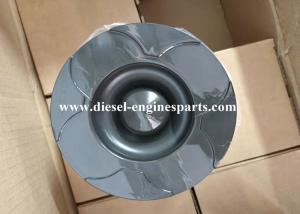 6D140 Diesel Engine Piston Wind Cooling Cummins Steel Pistons
