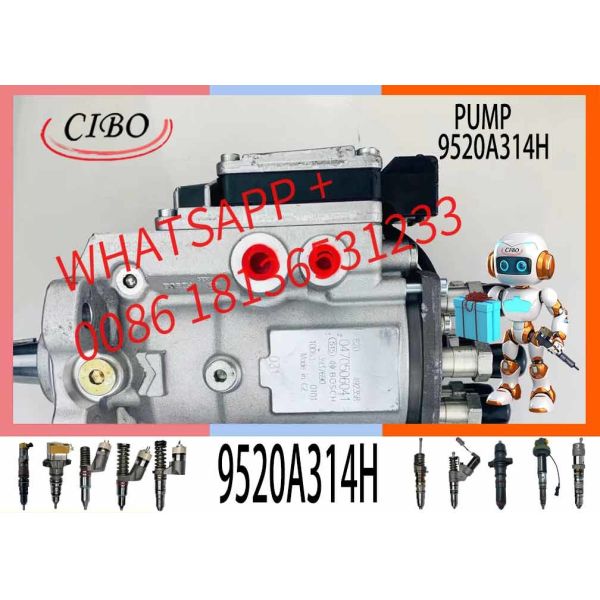 Neutral  Excavator Diesel Fuel Pump Injection 9520A314H 320/06940 Delphy Fuel Injection Pump