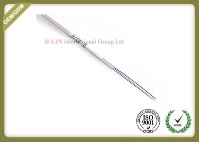 LSZH Jacket FTTH Fiber Optic Cable Customized Sheath Color For Indoor Wiring